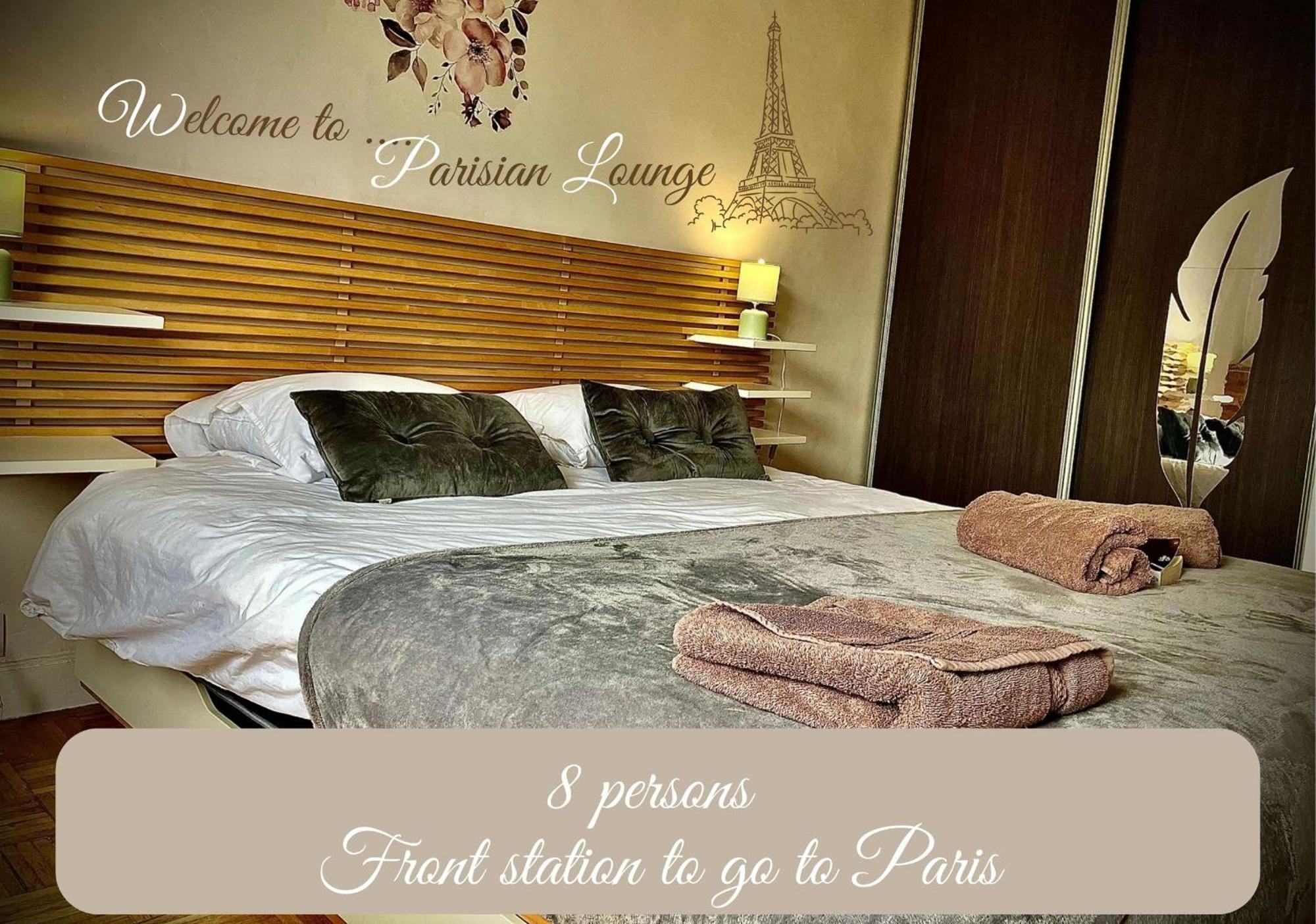 Parisian Lounge 8 Pers Front Station Apartment Villemomble Luaran gambar